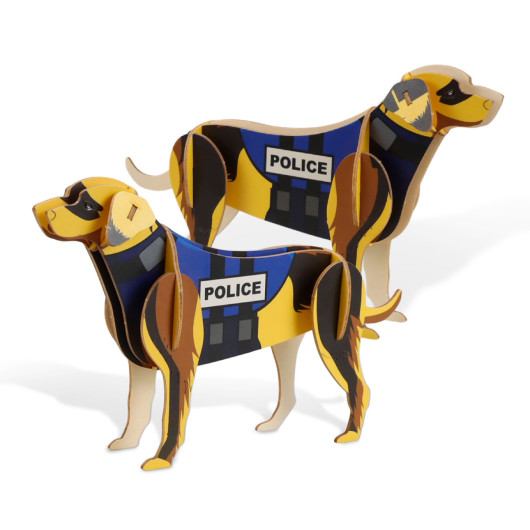 Assembled Dog Wooden Model Kits